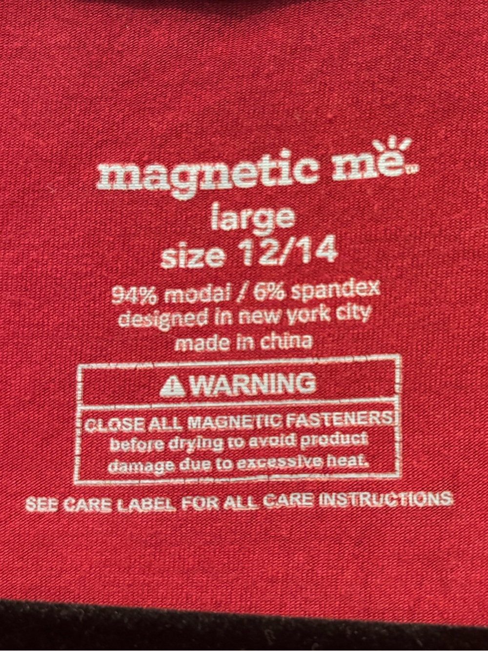 Red Magnetic Me Women’s Pajama Set - Picture 3 of 4